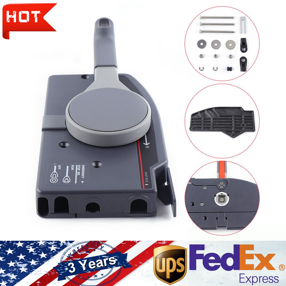 703 New Marine Side Mount Remote Control Box For Yamaha Boat Motor Outboard USA