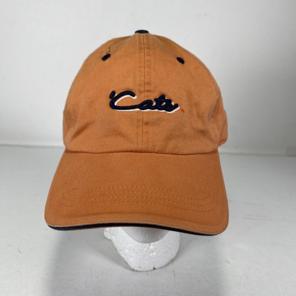 Cats Villanova Cap Hat Strap Back Orange Ahead VINTAGE Golf Preppy Dad Baseball