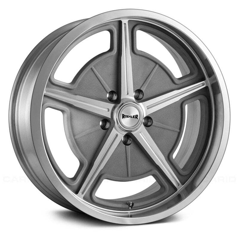 Ridler 605 Machined 20x10 5x127 83.82mm Offset Wheels Set of 4