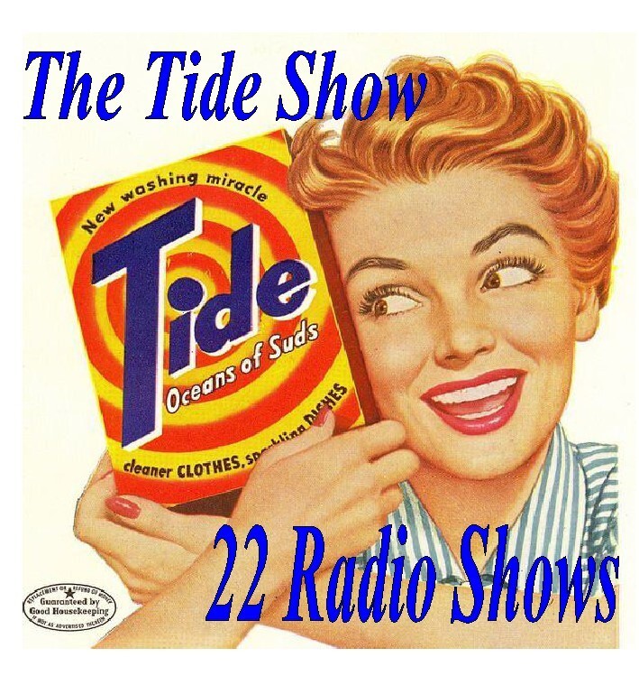 THE TIDE SHOW 22 Classic Oldtime Variety Radio Shows MP3 OTR On USB Flash Drive