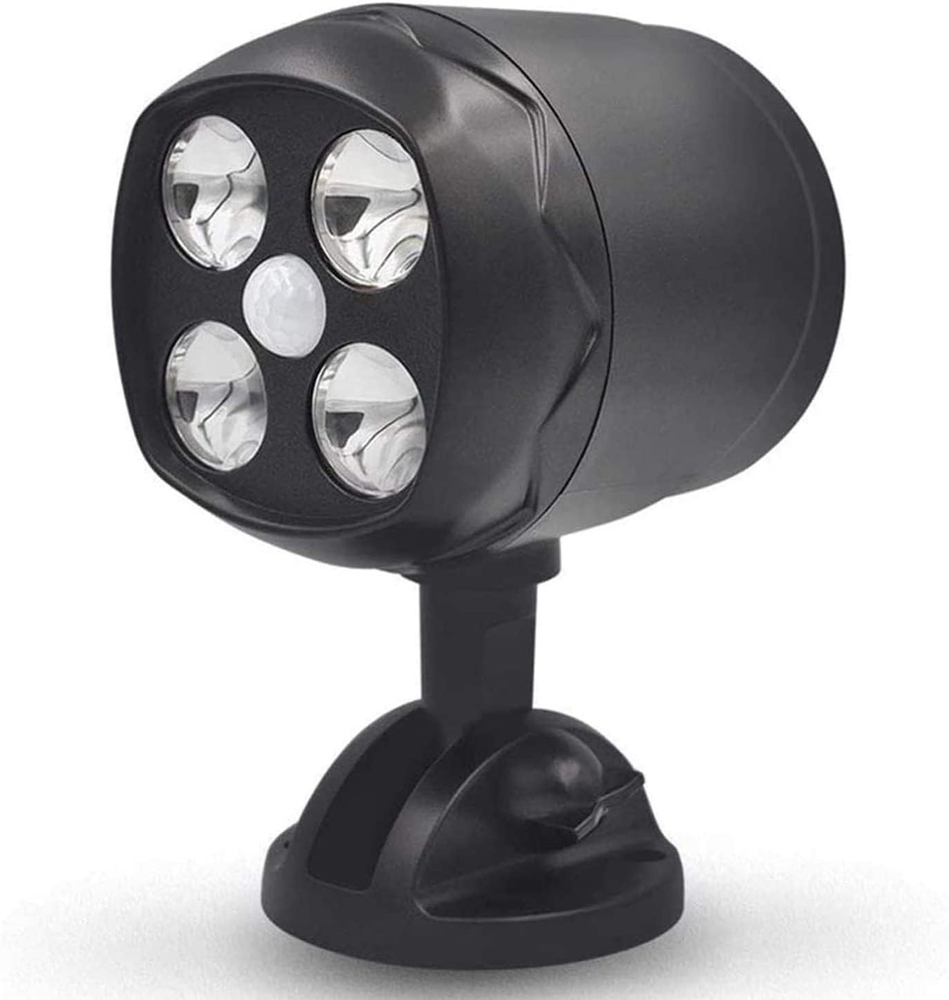 Outdoor Motion Sensor Light Battery Operated, IP65 Waterproof Ultra Bright