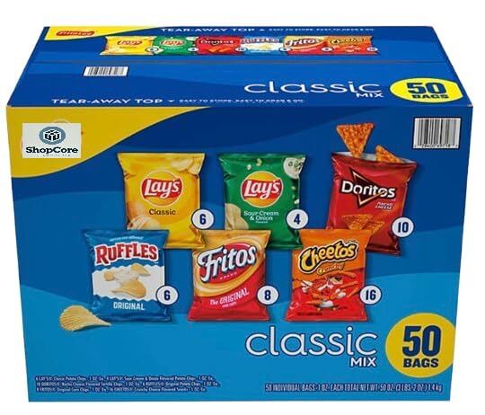 Frito-Lay Classic Mix Variety Pack Chips, 50 pk.