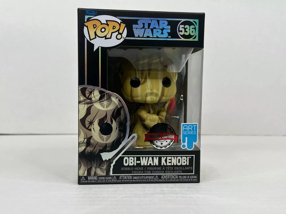 Funko POP! Star Wars: Vinyl Art Series  Star Wars  Obi-wan Kenobi  #536