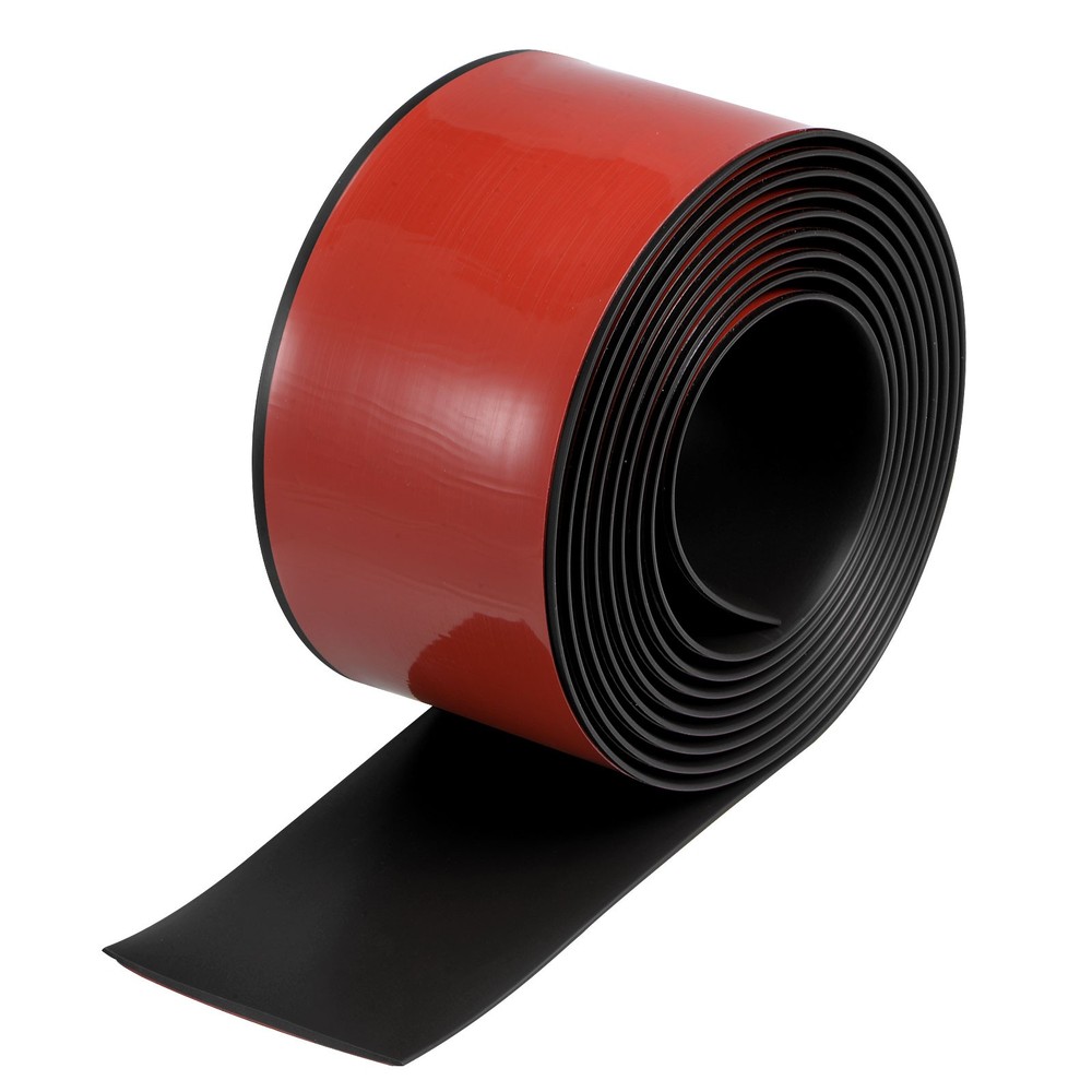 9.84Ft PVC Self Adhesive Door Transition Strip Carpet Edging Trim Black