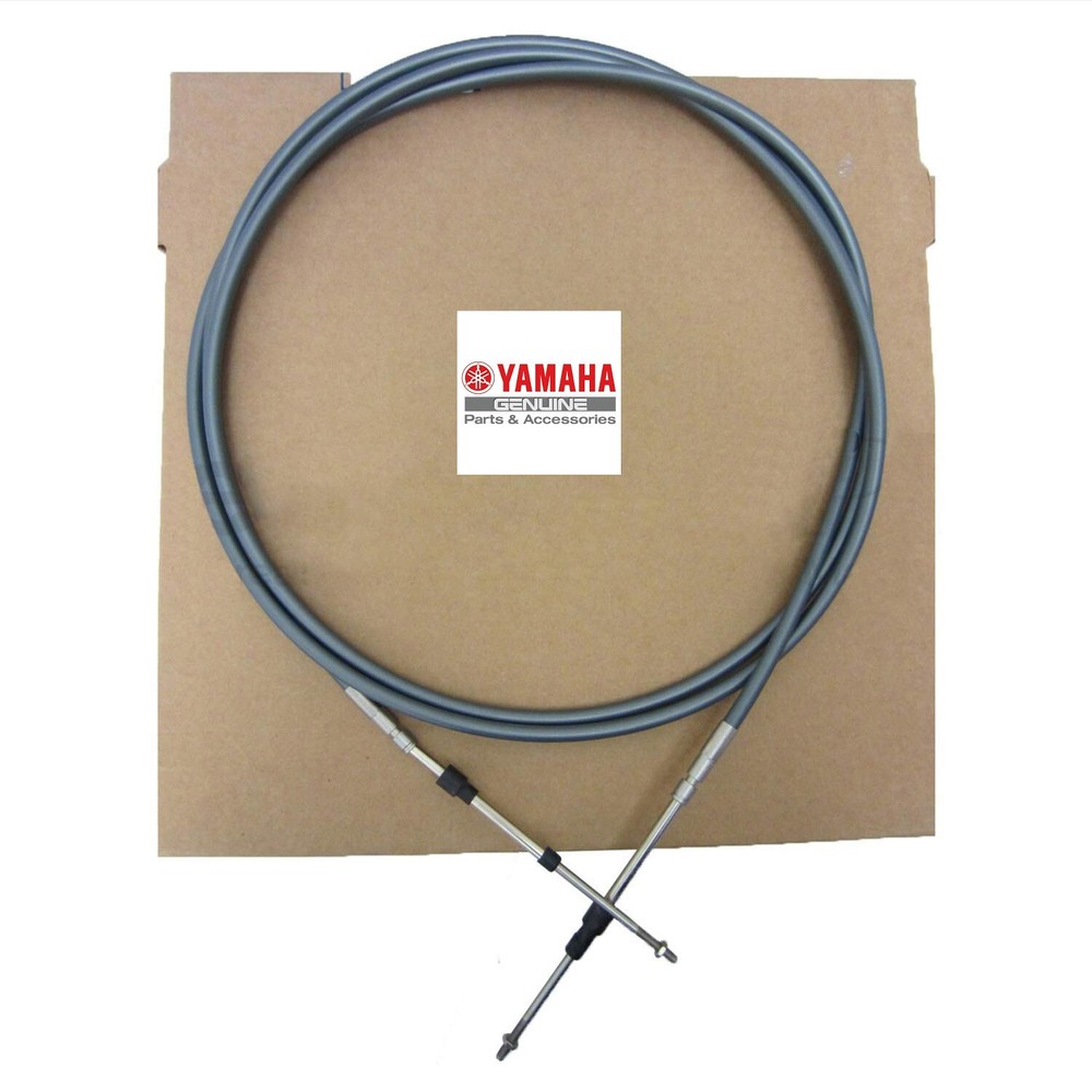 YAMAHA OEM 16ft Throttle Shift Remote Control Cable MAR-CABLE-16-SC ABA-CABLE-16-GY Brand New-image