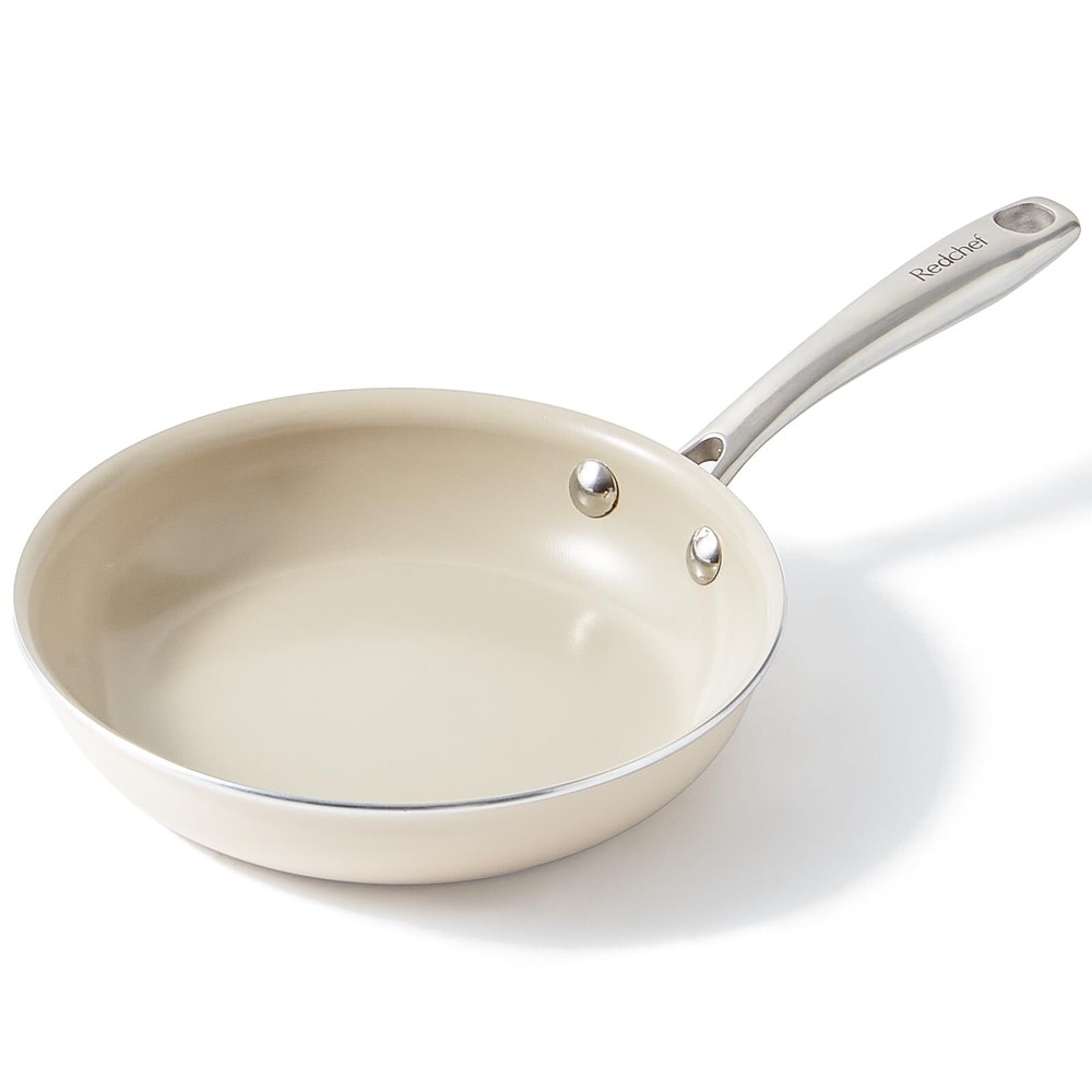 Ceramic Non Stick Egg Pans, Nonstick Frying Pan Skillet, 8 inch Cooking Pan N...