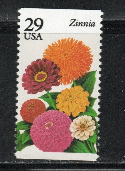 2830 * ZINNIA ~ GARDEN FLOWERS  * U.S. Postage BOOKLET Stamp MNH