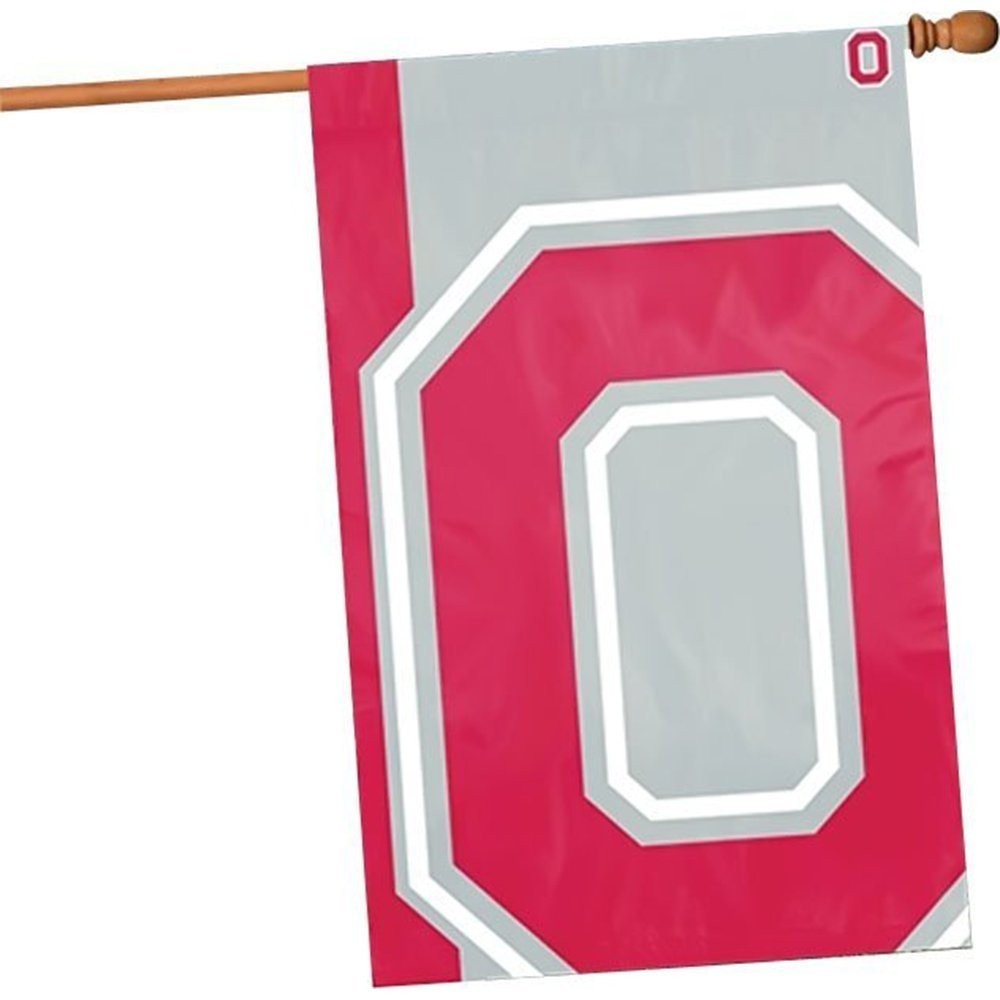 Ohio State University Buckeyes Premium Flag Banner, 28x40 Inch, Bold Logo...