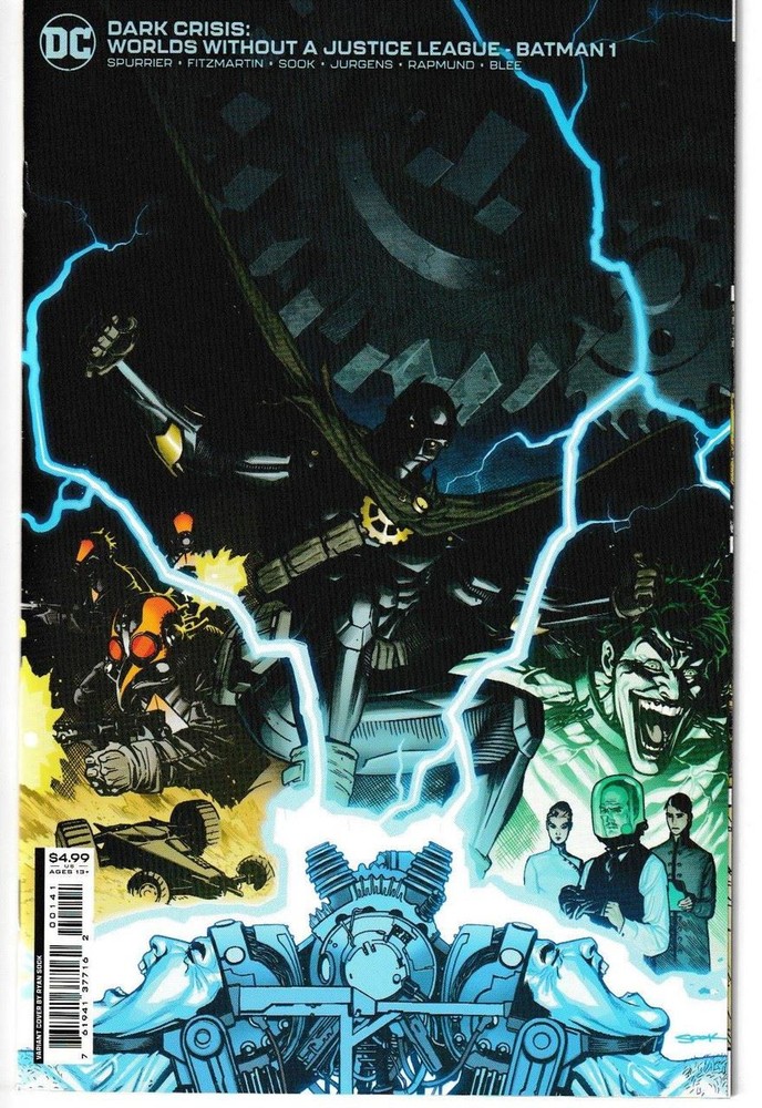 DARK CRISIS WORLDS WITHOUT A JUSTICE LEAGUE BATMAN #1 (ONE SHOT) CVR B (DC 2022)-image