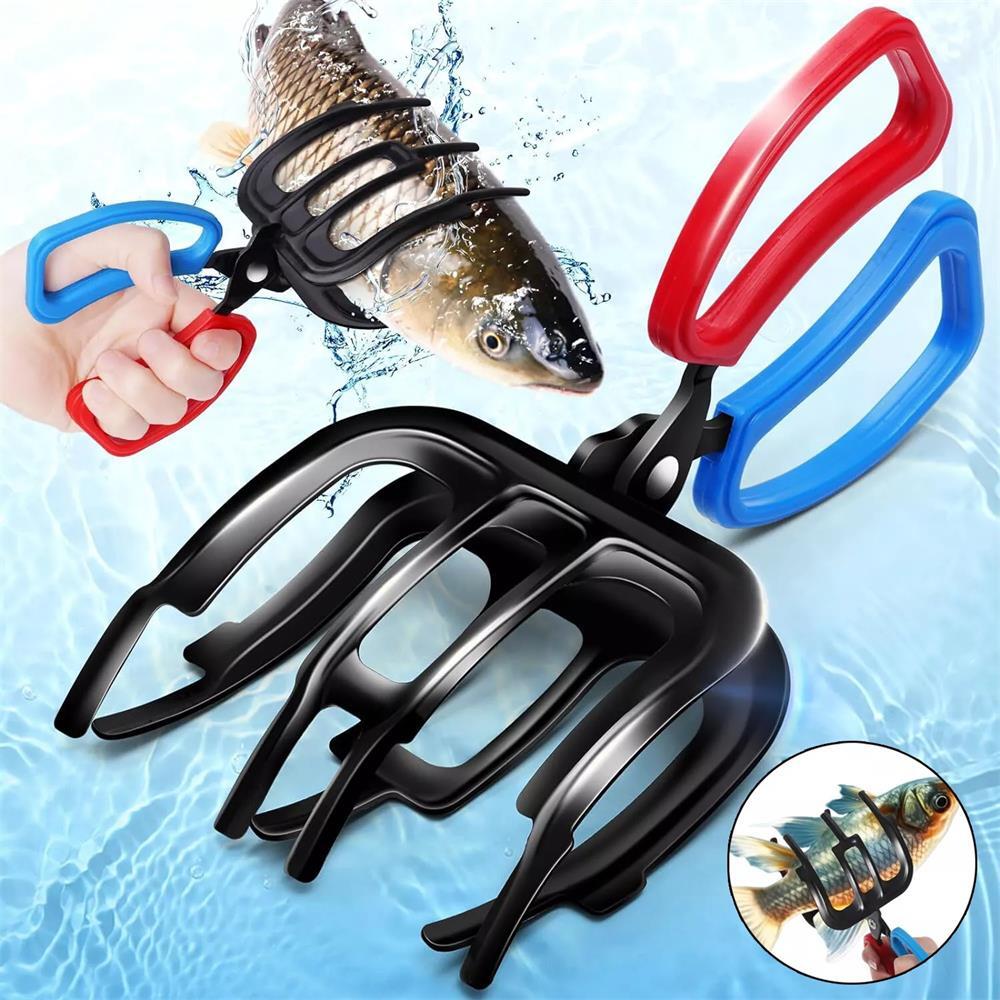 Portable Fish Tackle Gripper Grabber Grab Gear Tool Fishing Grip Holder Non-slip