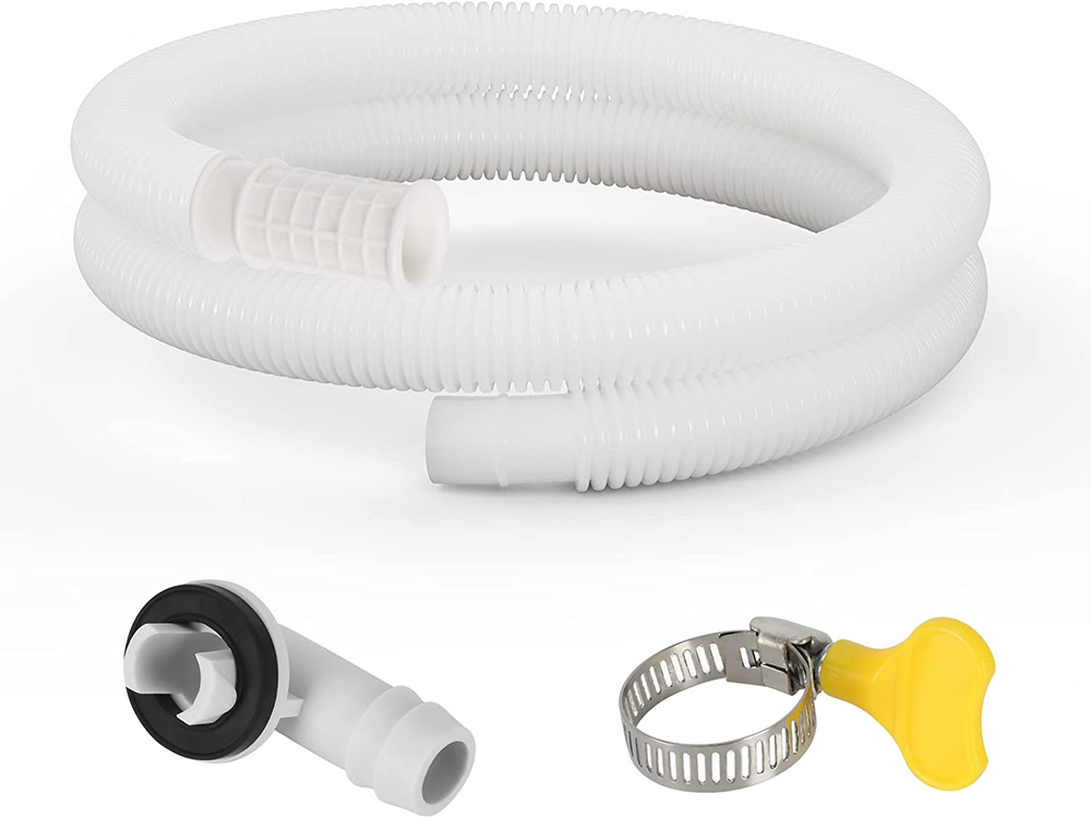 HOXHA Air Conditioner Drain Hose Kit Plastic Tubing for AC Condensate Flexible D-image