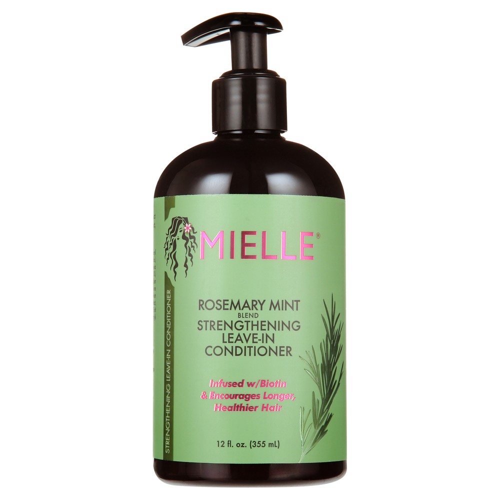 Mielle Rosemary Mint Leave-In Conditioner 12 fl oz, Moisturizing, All Hair Types