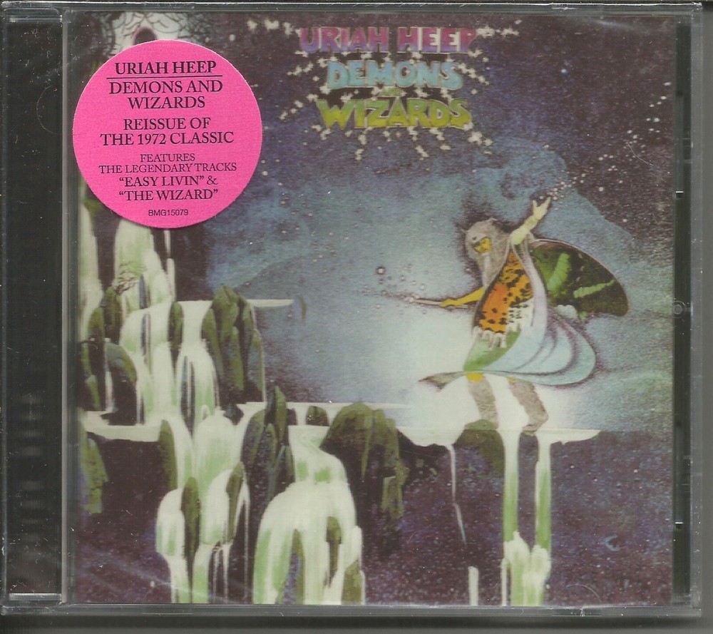 URIAH HEEP Demons & Wizards LIMIT w/ 5 BONUS UNRELEASED DEMO & OUTAKES CD SEALED