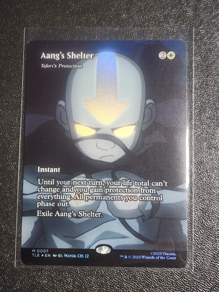 Aang's Shelter - Teferi's Protection (Borderless) Avatar: The Last Airbender: Eternal-Legal Foil-image