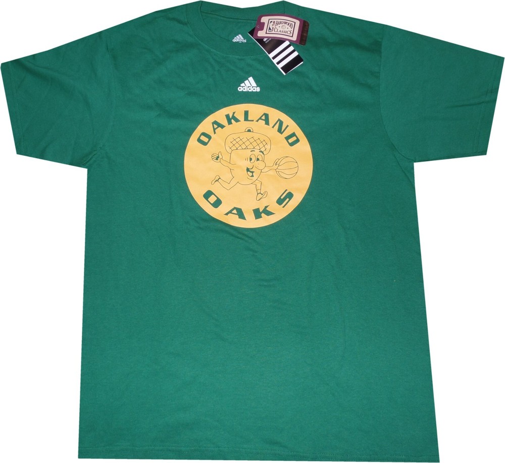Golden State Warriors Oakland Oaks ABA Throwback Adidas Shirt New tag Large-image