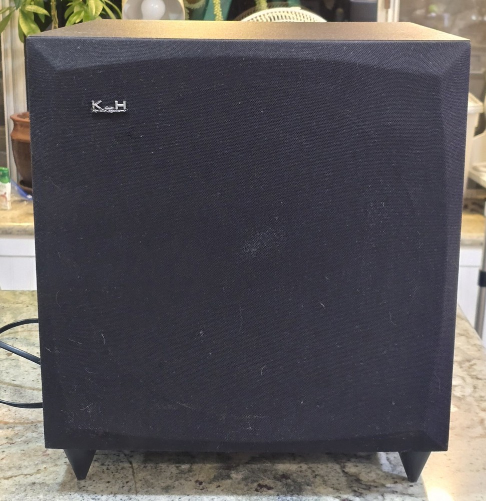 KLH Audio E10 100W Powered Home Theater Subwoofer with Built-in Amplifier