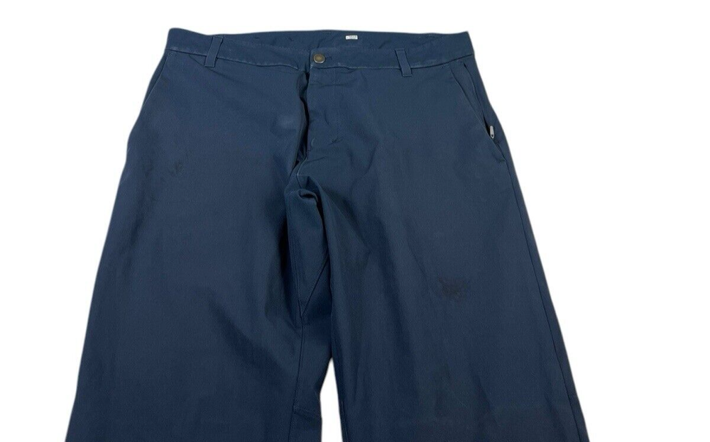 Lululemon Commission Pants Navy Slim Golf Stretch Activewear Chino Men's 36X29
