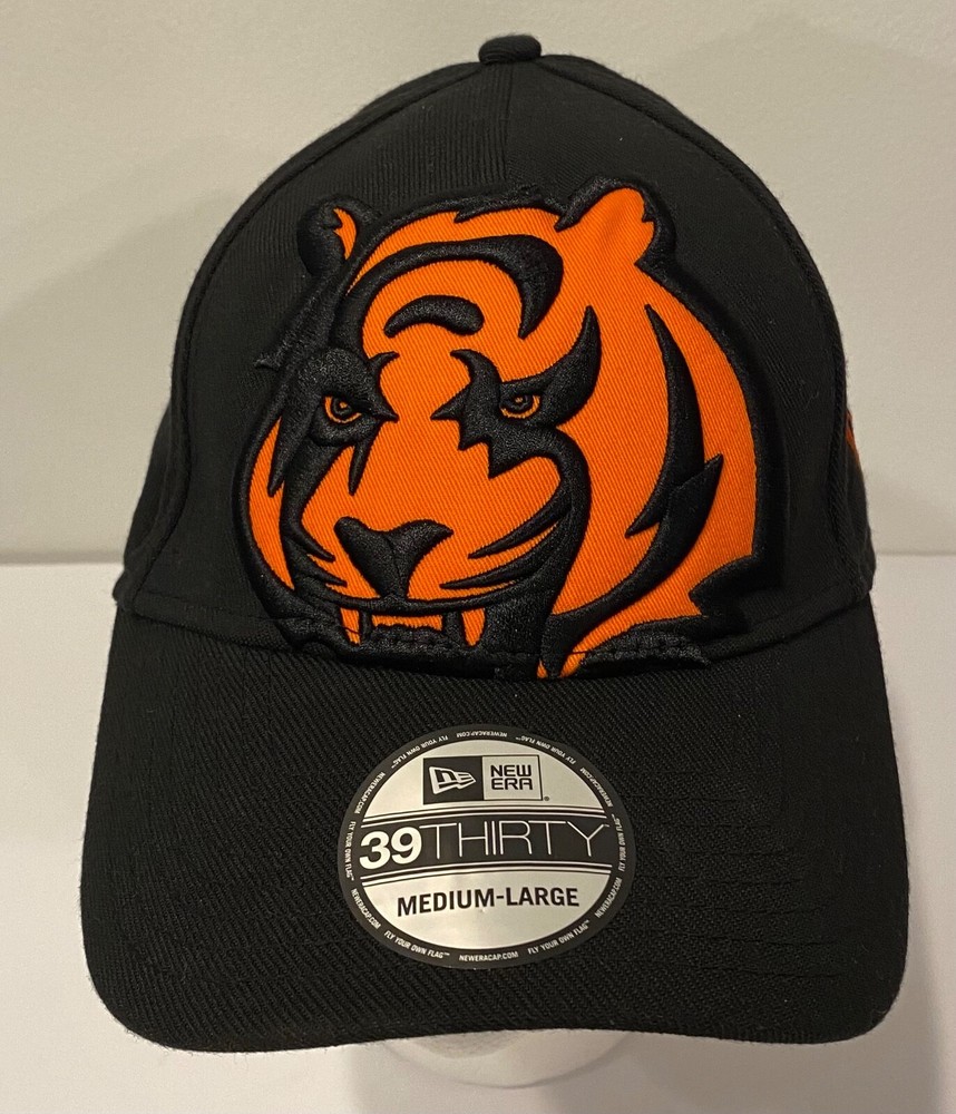 Cincinnati Bengals Magnifier New Era 39Thirty Medium - Large Mens Cap Hat New