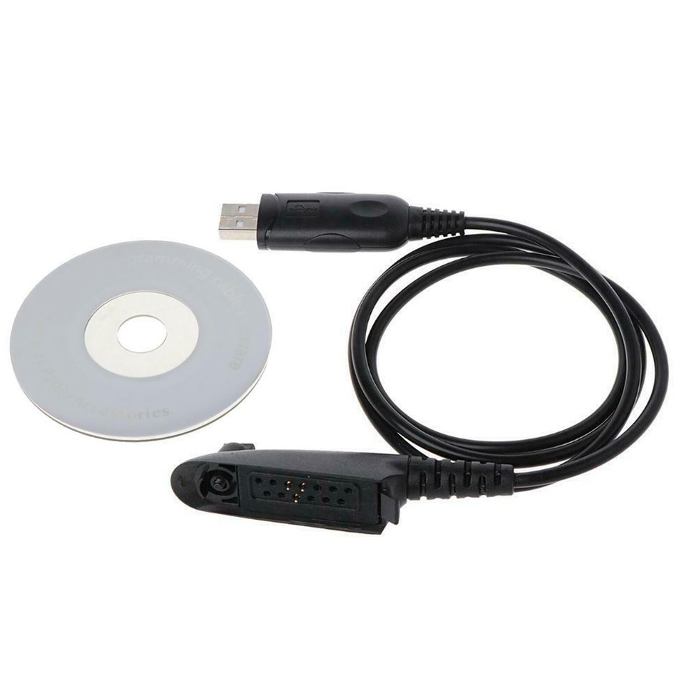 USB Programming Cable With CD For Motorola GP340 HT750 MTX150 PR860 For PTX/MTX