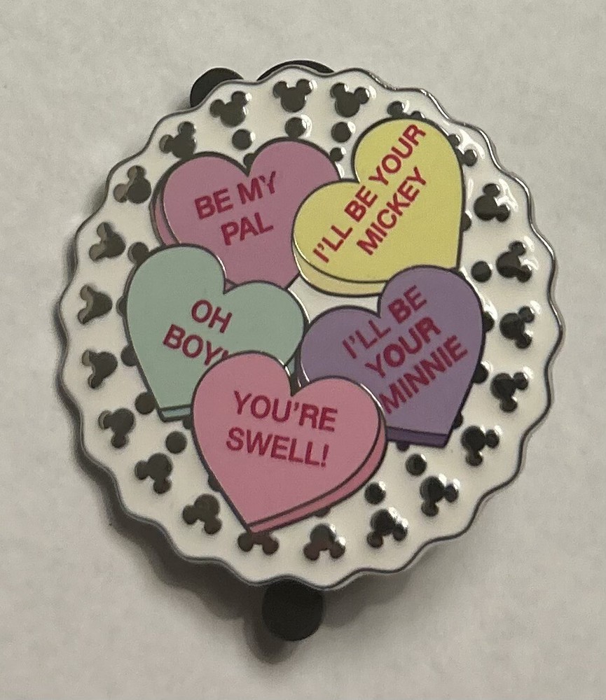 Disney World - Valentines Day 2021 - Conversation Candy - LE5000 Pin