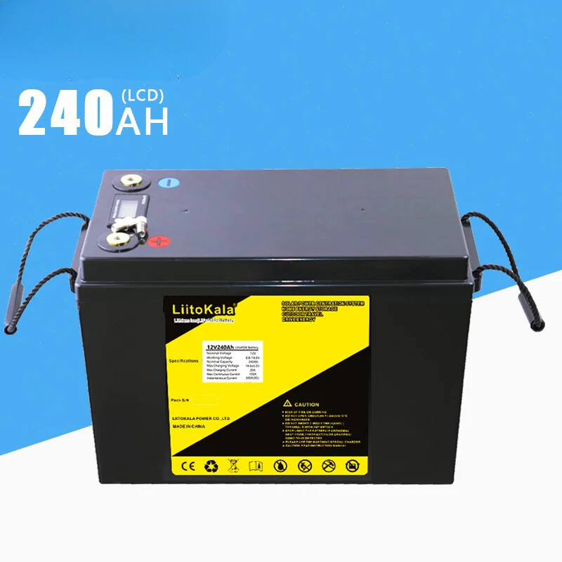 12V 200Ah/240Ah Battery Power Batteries For 12.8V RV Campers