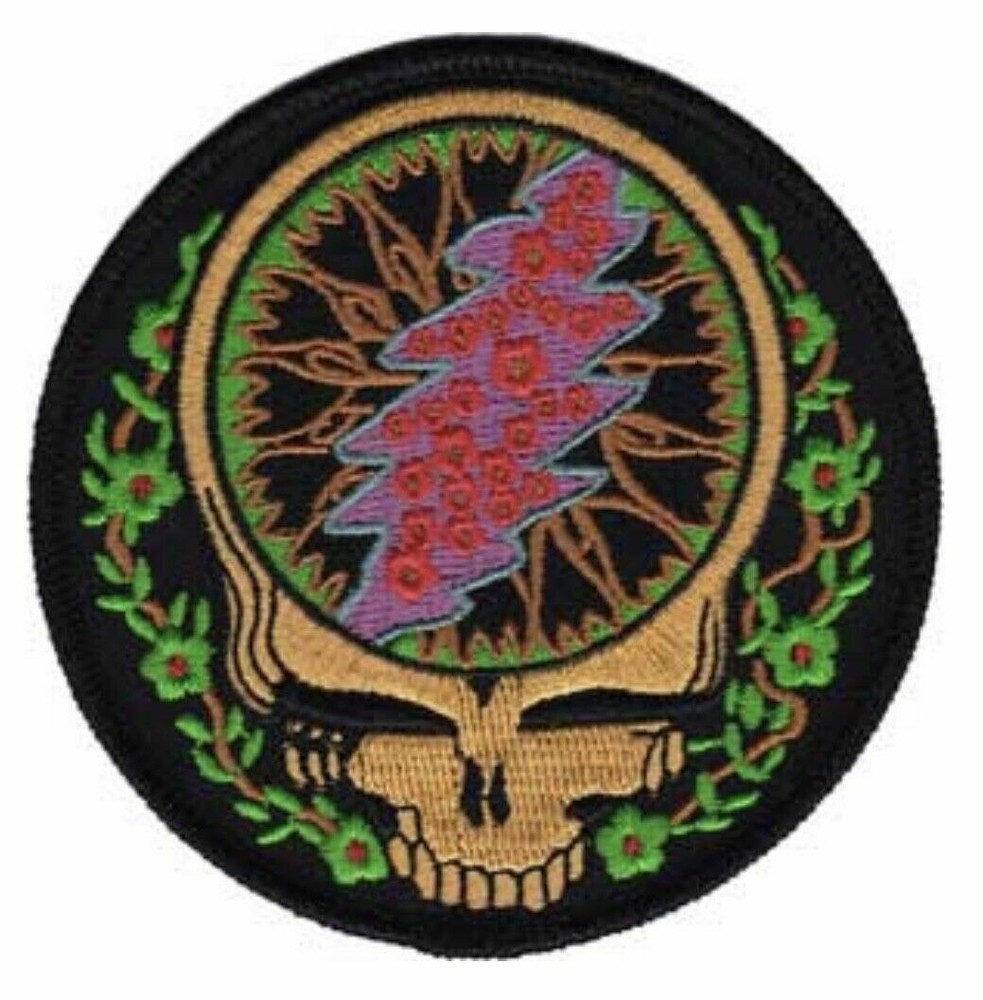 Grateful Dead Steal Your Face Officially Licensed Embroidered Patch