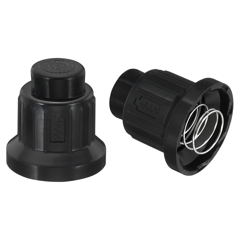 2pcs AAA Battery Igniter Cap Replacement with Push Button-image