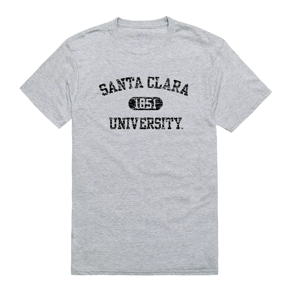Santa Clara SCU Broncos Distressed NCAA College Arch Tee Shirt