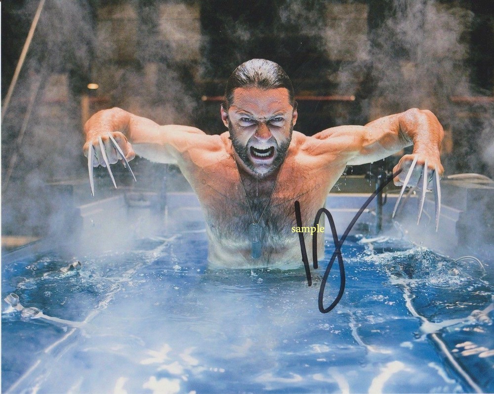 HUGH JACKMAN SIGNED AUTOGRAPHED 8X10 REPRINT PHOTO MAN CAVE CHRISTMAS GIFT