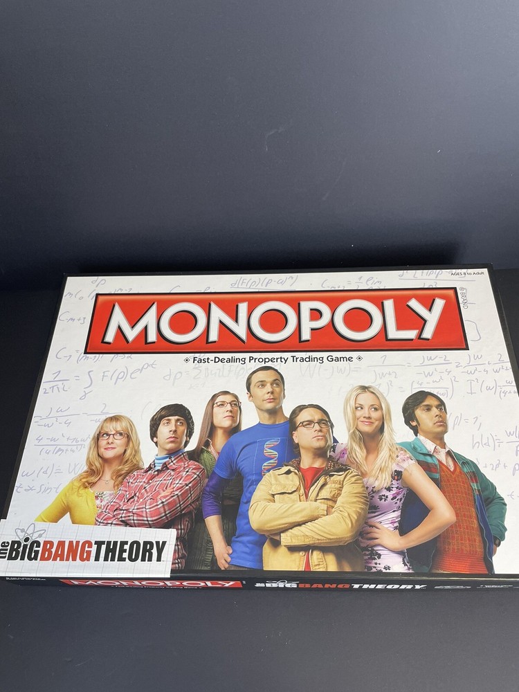 Monopoly Family Board Game The Big Bang Theory Edition