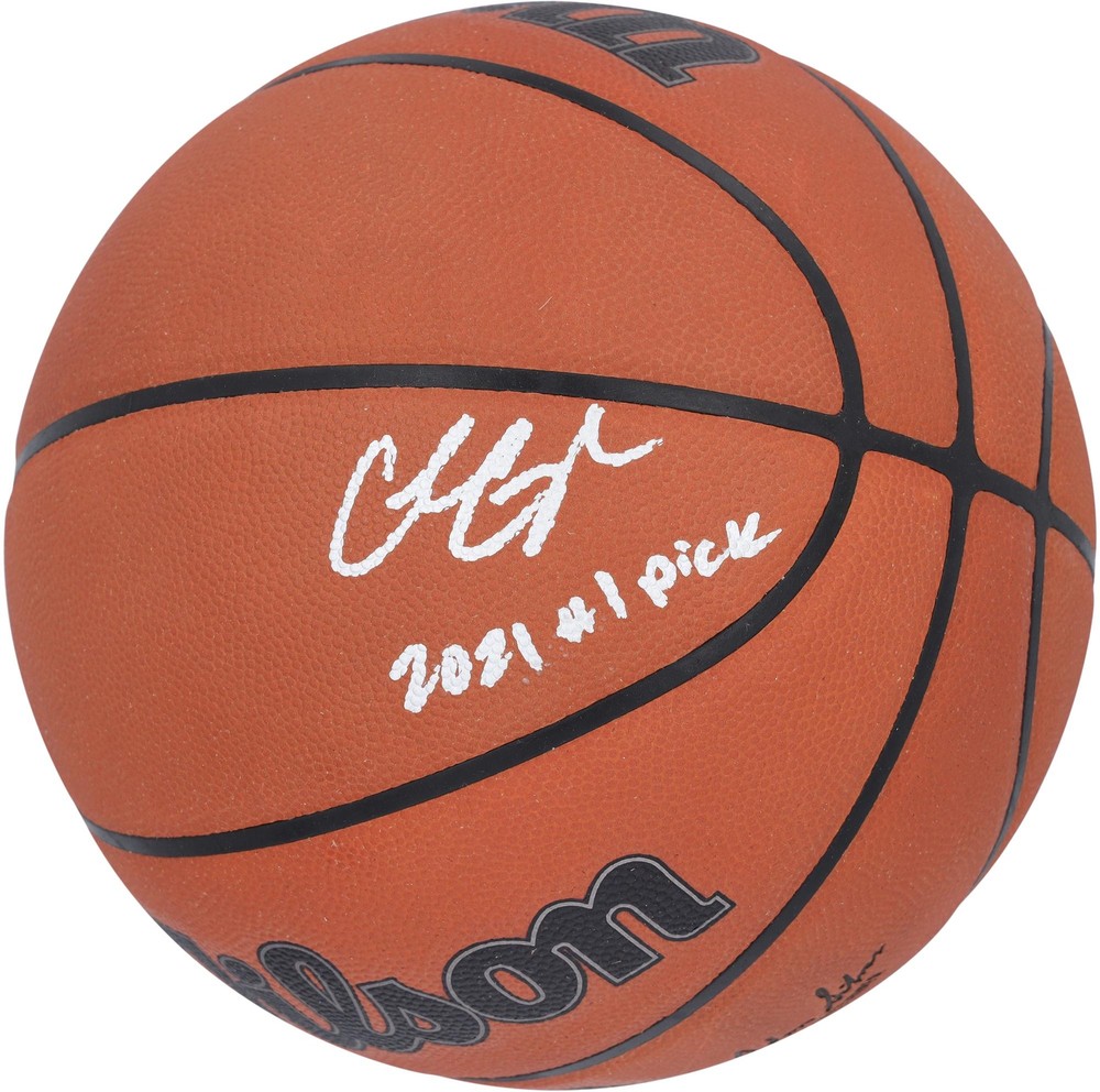Cade Cunningham Detroit Pistons Signed Wilson Official Game Basketball w/Insc