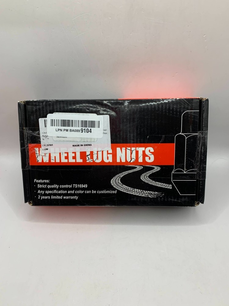 Wheels Lug Nuts 12x1.5 Chrome Closed End Bulge Acorn Nut Cone Seat 19mm