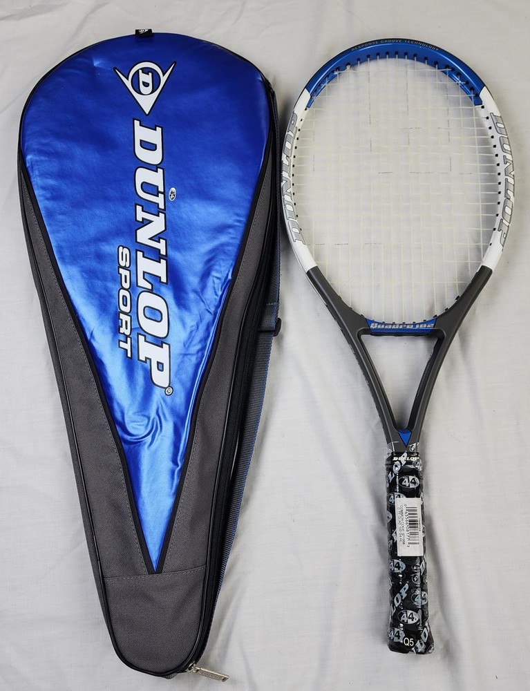 Dunlop Sport Quadro Tennis Racket (671958) - 4 1/2 in, Strung, MP, New w/ Tags