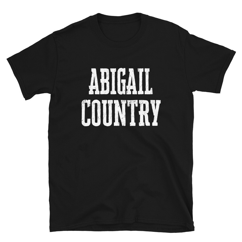 Abigail Country Son Daughter Boy Girl Baby Name Custom TShirt-image