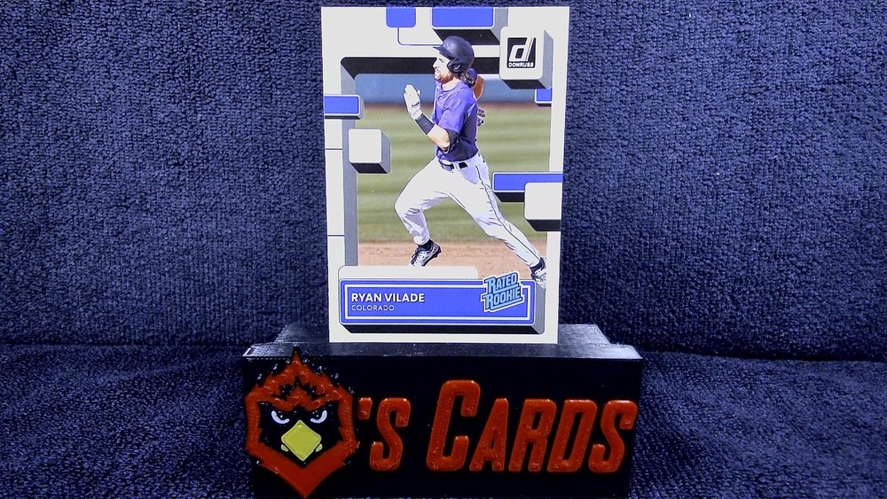 2022 Donruss Baseball | Ryan Vilade | Rockies | Rookie | 64