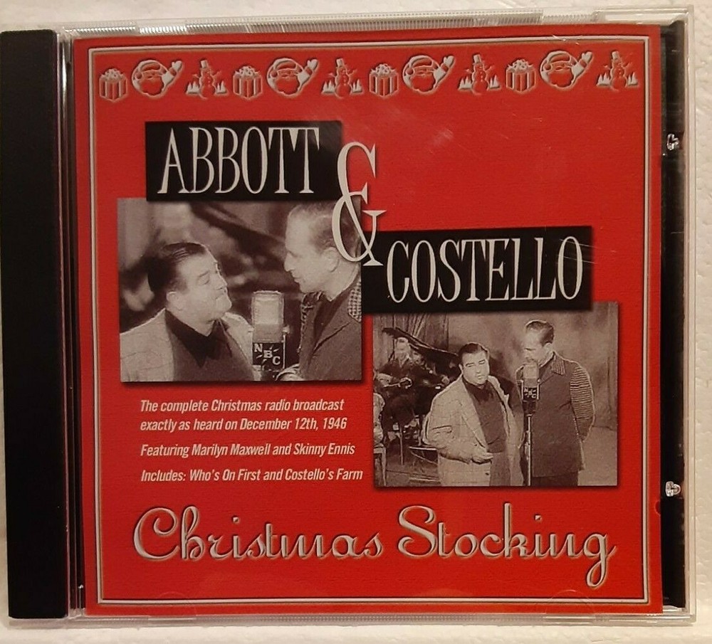 Abbott & Costello – Christmas Stocking (12-12-1946 Radio Broadcast) 1999 CD - NM-image