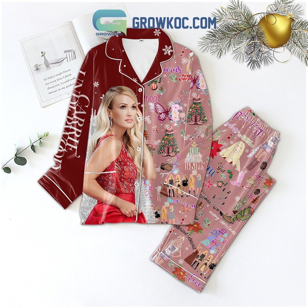 Carrie Underwood Holly Dolly Christmas Pajama Set for Women