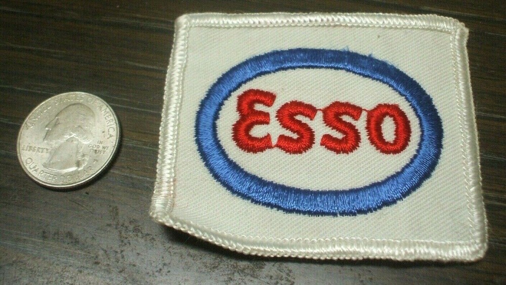 Late 60's Early 70's ESSO SERVICE GAS STATION UNIFORM Patch
