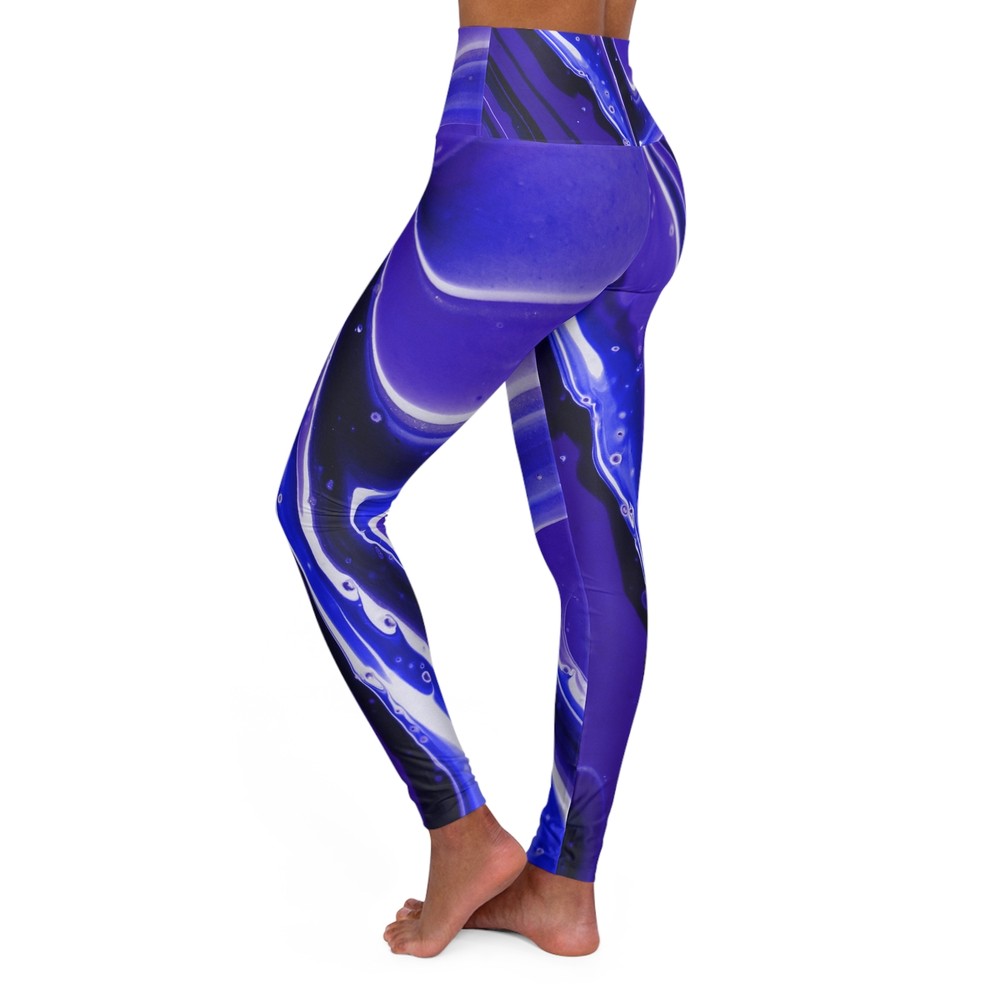 Vibrant High Waisted Yoga Leggings | Activewear for Yoga, Fitness, Exercise,