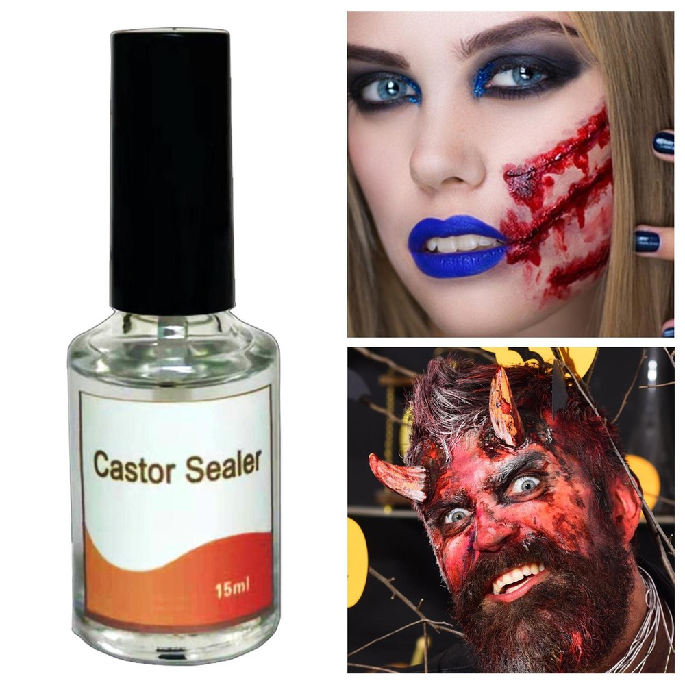 Skin Wax Sealer Halloween Makeup Skin Wax Sealant Makeup Supplies with a vividly