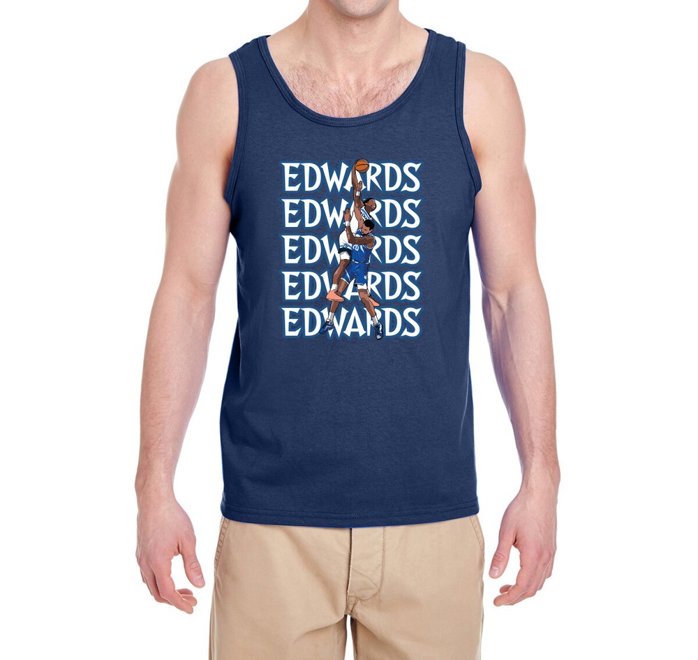 Anthony Edwards Dunk Graphic Basketball Tank Top