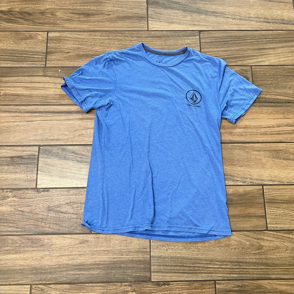 Volcom Graphic T Shirt Blue Mens Large L