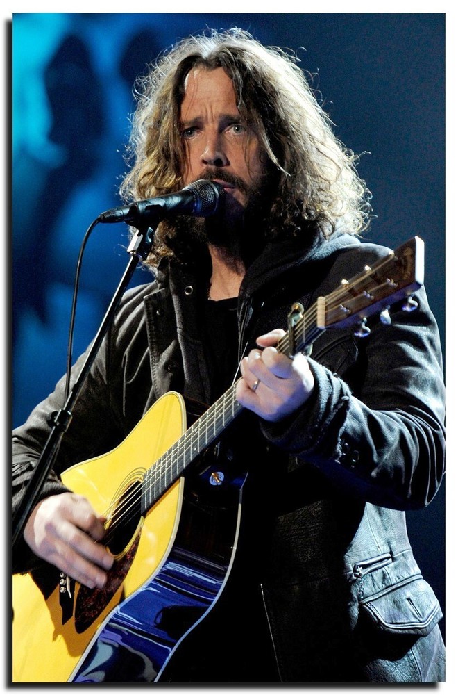 Chris Cornell Poster 24x36 Inch Photo Rare Print Wall Art Print CC01