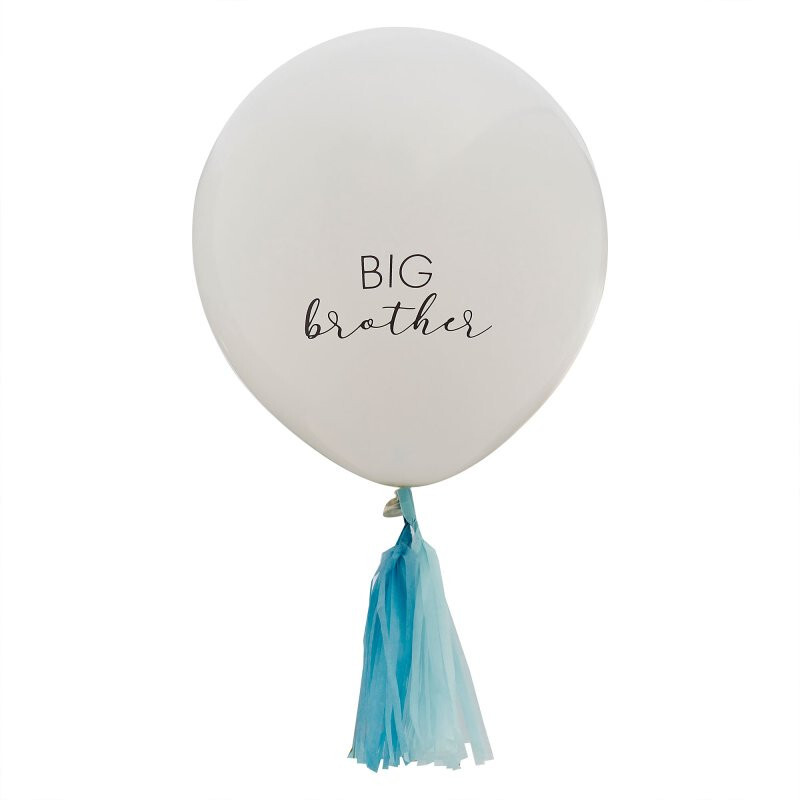 Big Brother Announcement Balloon Baby Pregnancy Gift Shower Party Decoration