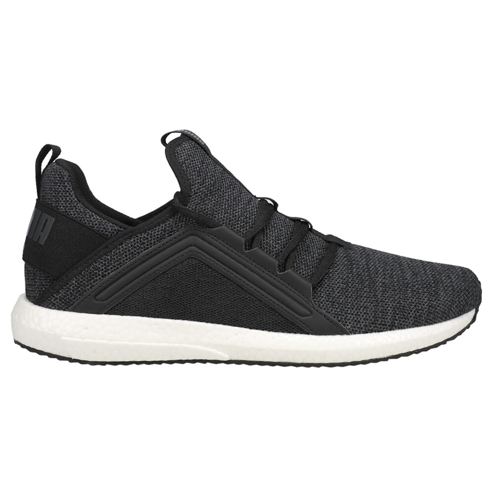 Puma Mega Nrgy Knit Running  Mens Black Sneakers Athletic Shoes 190371-01