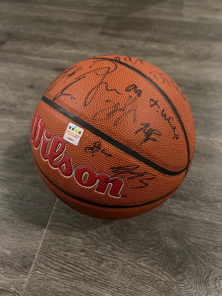 Autographed Basketball by Pascal Siakam & Scottie Barnes & Team Members