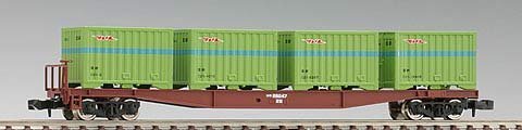 TOMIX N Scale COKE 5500 with Container 2754 Railway Model Freight Car