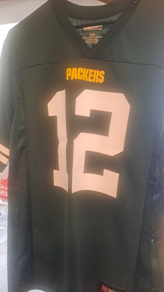 Aaron Rodgers Green Bay Packers NFL Jersey Mens Medium New Official Team Apparel-image