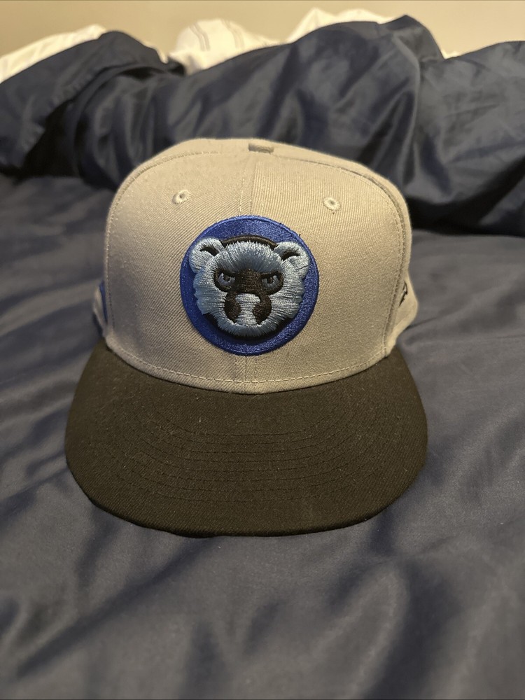 Men’s New Era Gray/black Chicago Cubs Wrigley Field Under visor