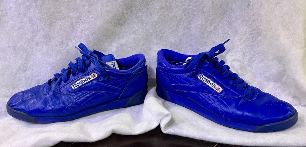 Vintage 80’s Reebok Classic freestyle Blue Sneakers